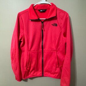 North Face Fleece Jacket | Hot Pink Zip-Up | Women’s Medium (#258)